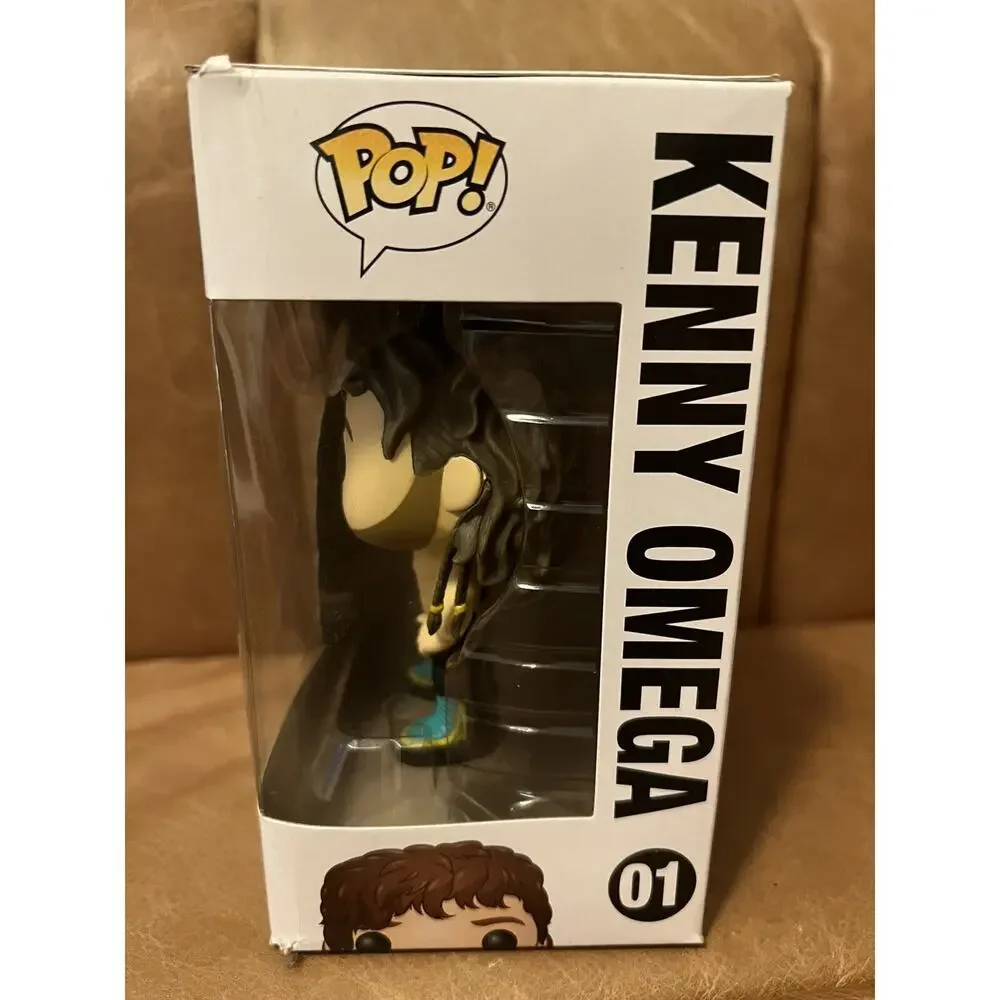 Funko POP! WWE Kenny Omega #01 NEW JAPAN PRO WRESTLING RARE RETIRED BULLET CLUB - Picture 3 of 5